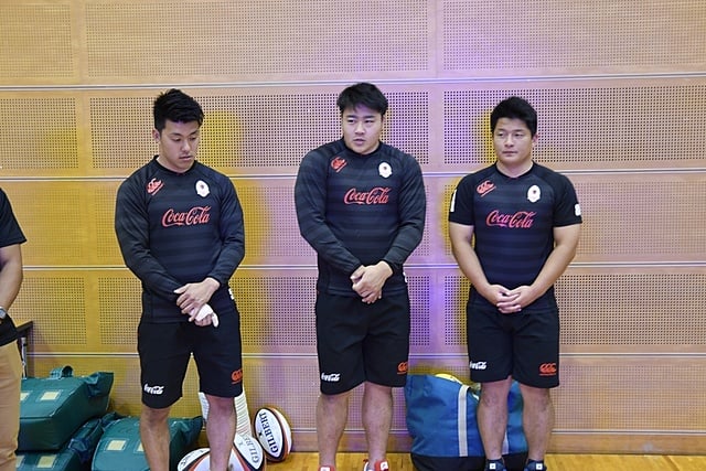 左から鎌田健太郎選手、細野裕一朗選手、中村篤郎選手