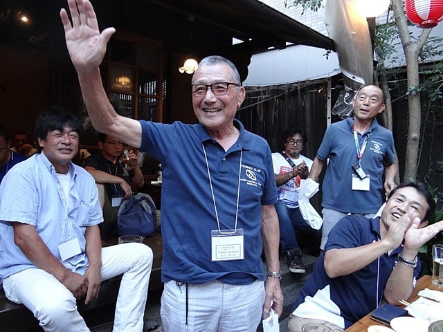 熊本シニアチーム最年長　84歳の白石勇一郎さん